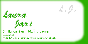 laura jari business card